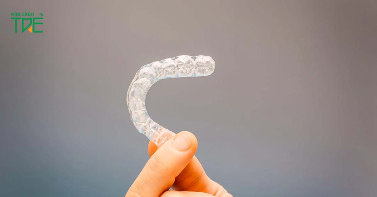 Máng nhai được thiết kế riêng để giảm áp lực lên khớp thái dương hàm