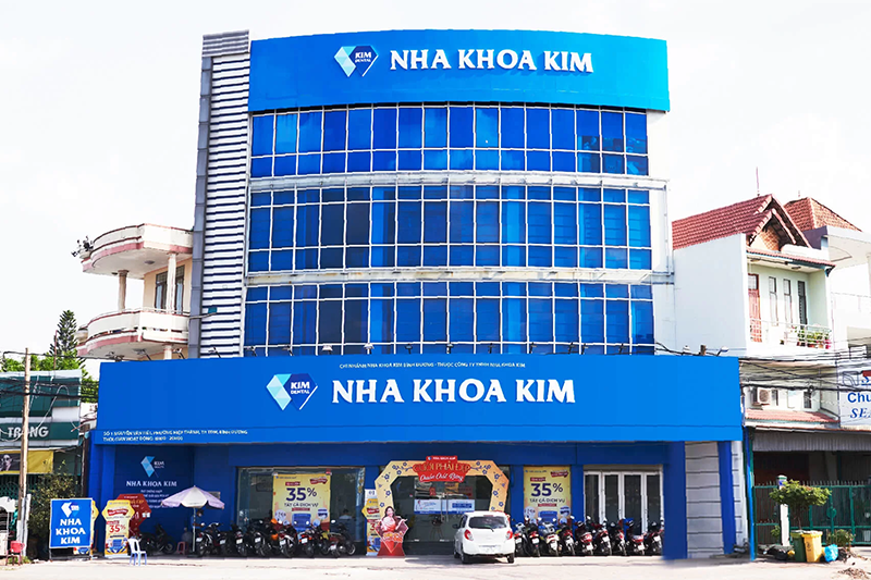 Nha khoa Kim sở hữu nhiều chi nhánh trên cả nước