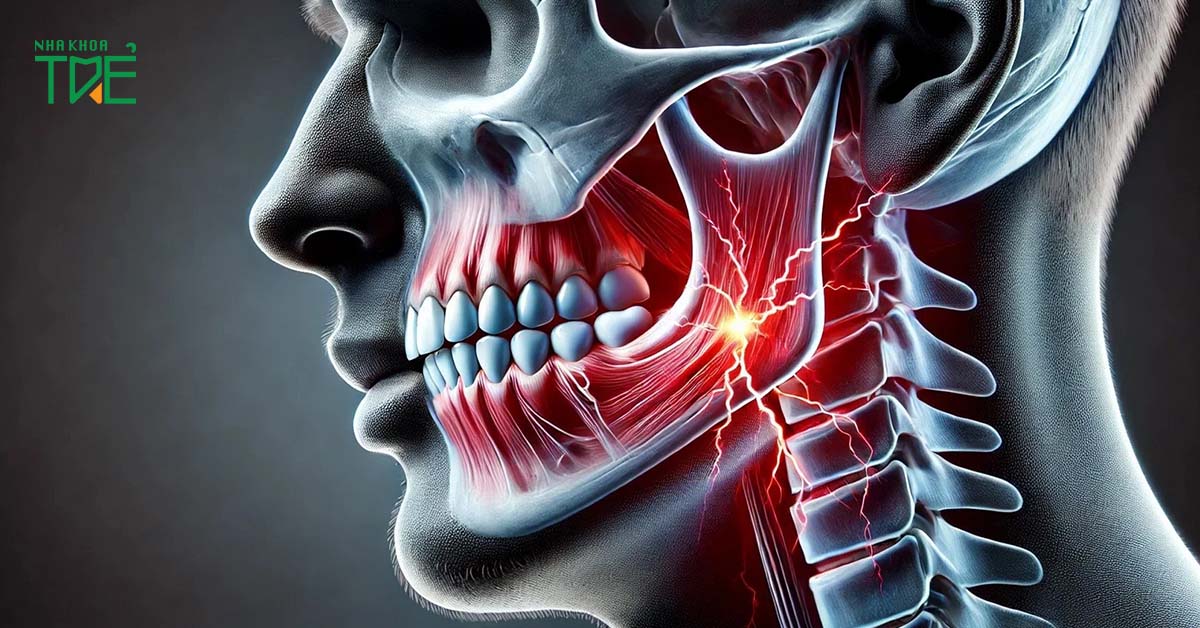 Rối loạn khớp thái dương hàm là nguyên nhân phổ biến làm quai hàm bị cứng