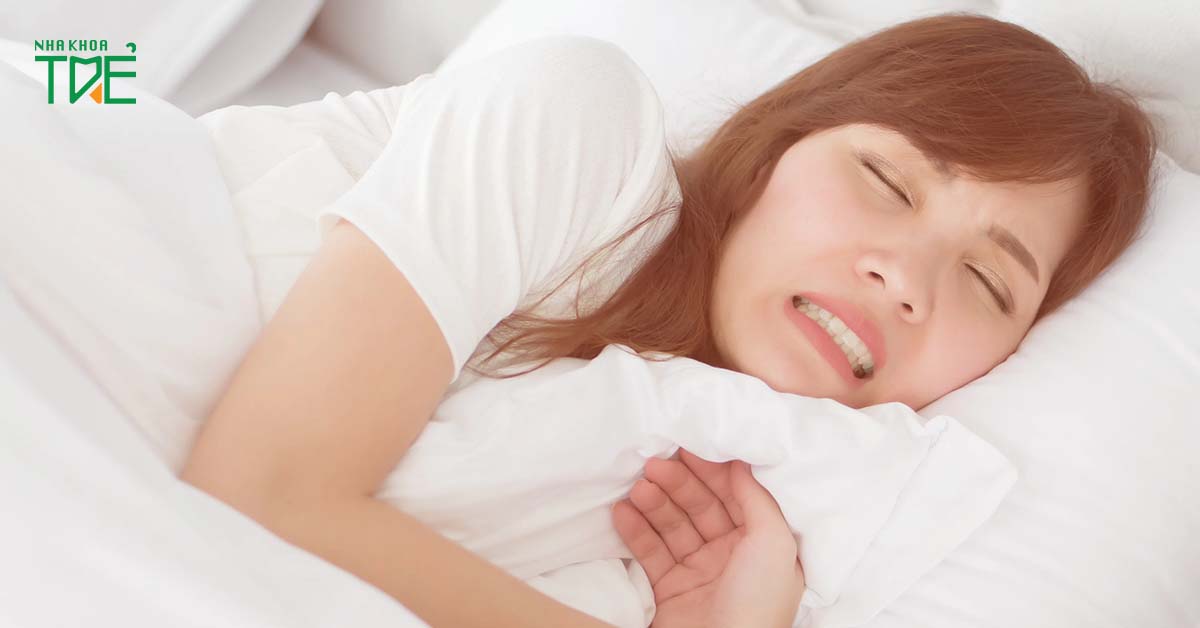 Nghiến răng tạo ra áp lực gây đau hàm
