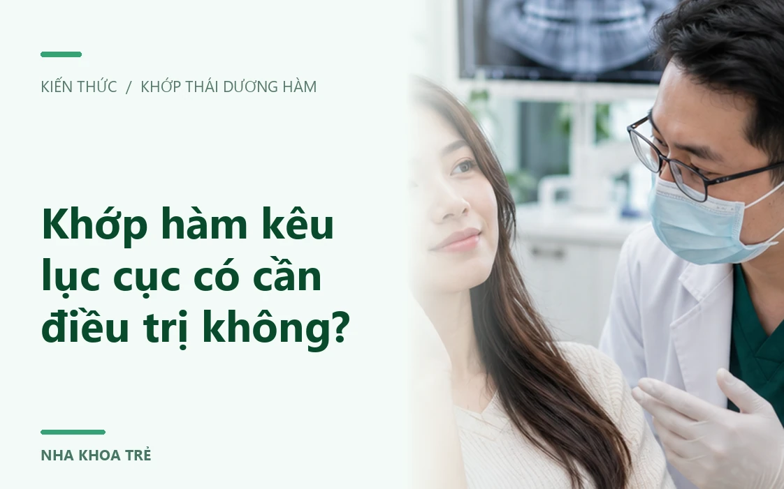 Minh họa tiếng kêu khớp khi há và ngậm miệng