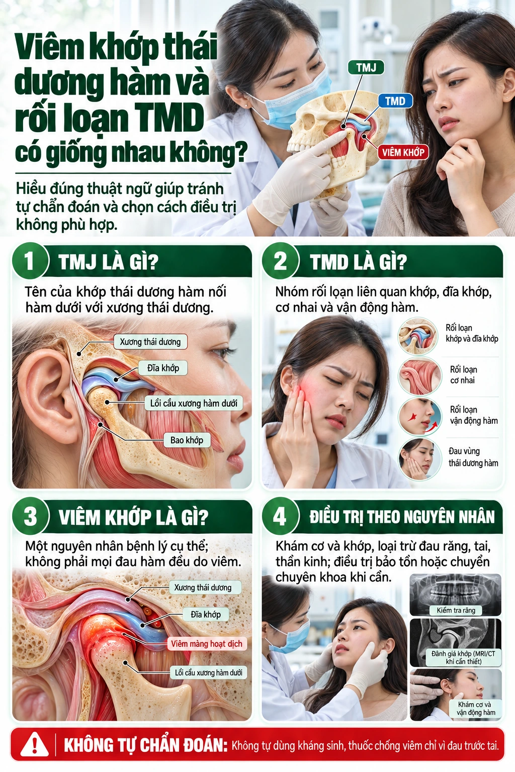 Hình minh họa vùng hàm, cơ nhai và khớp thái dương hàm