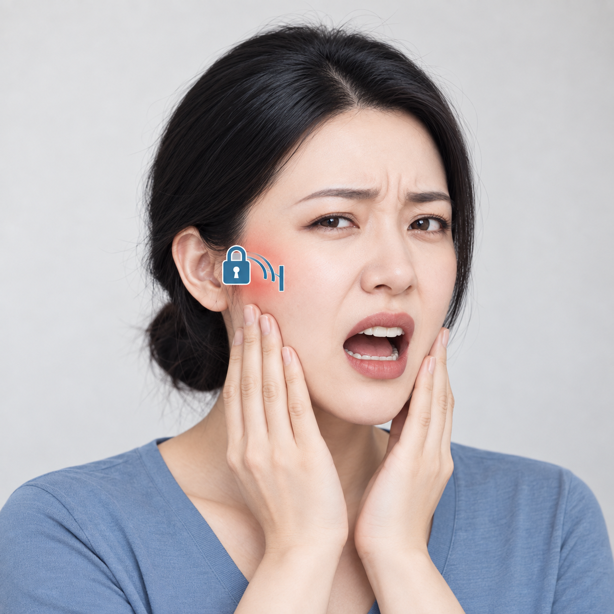 Khóa hoặc kẹt hàm