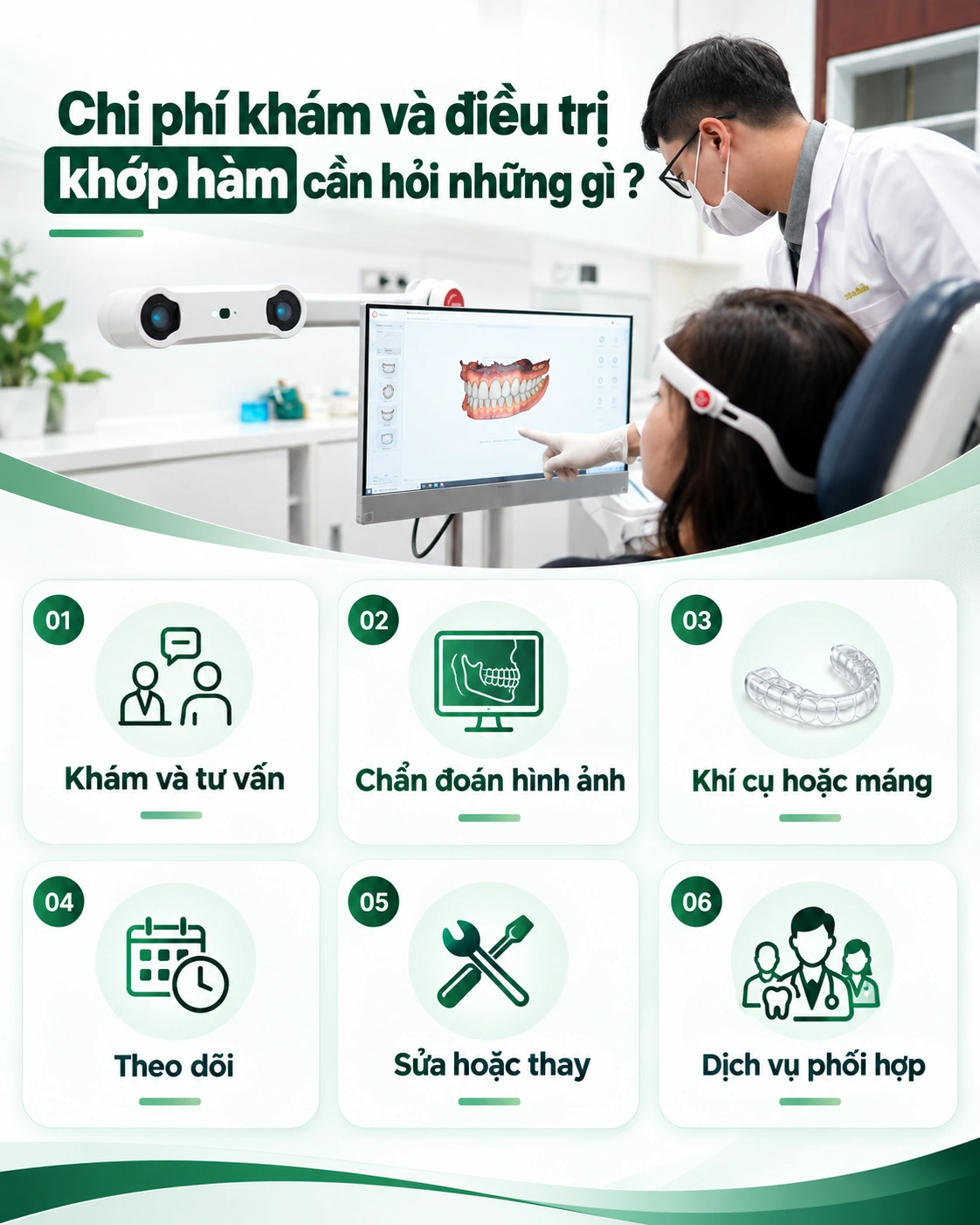 Chi phí khám và điều trị khớp hàm cần hỏi những gì?